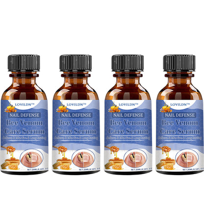 LOVILDS™ Bee Venom Deep Repair Nail Essence 🐝✨ | Powerful Antifungal & Nail Strengthening Solution 💪🌱
