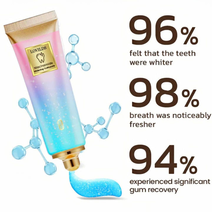 LOVILDS™ Nicotinamide Whitening Toothpaste