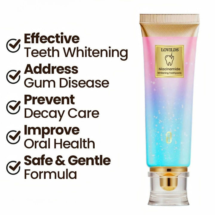 LOVILDS™ Nicotinamide Whitening Toothpaste
