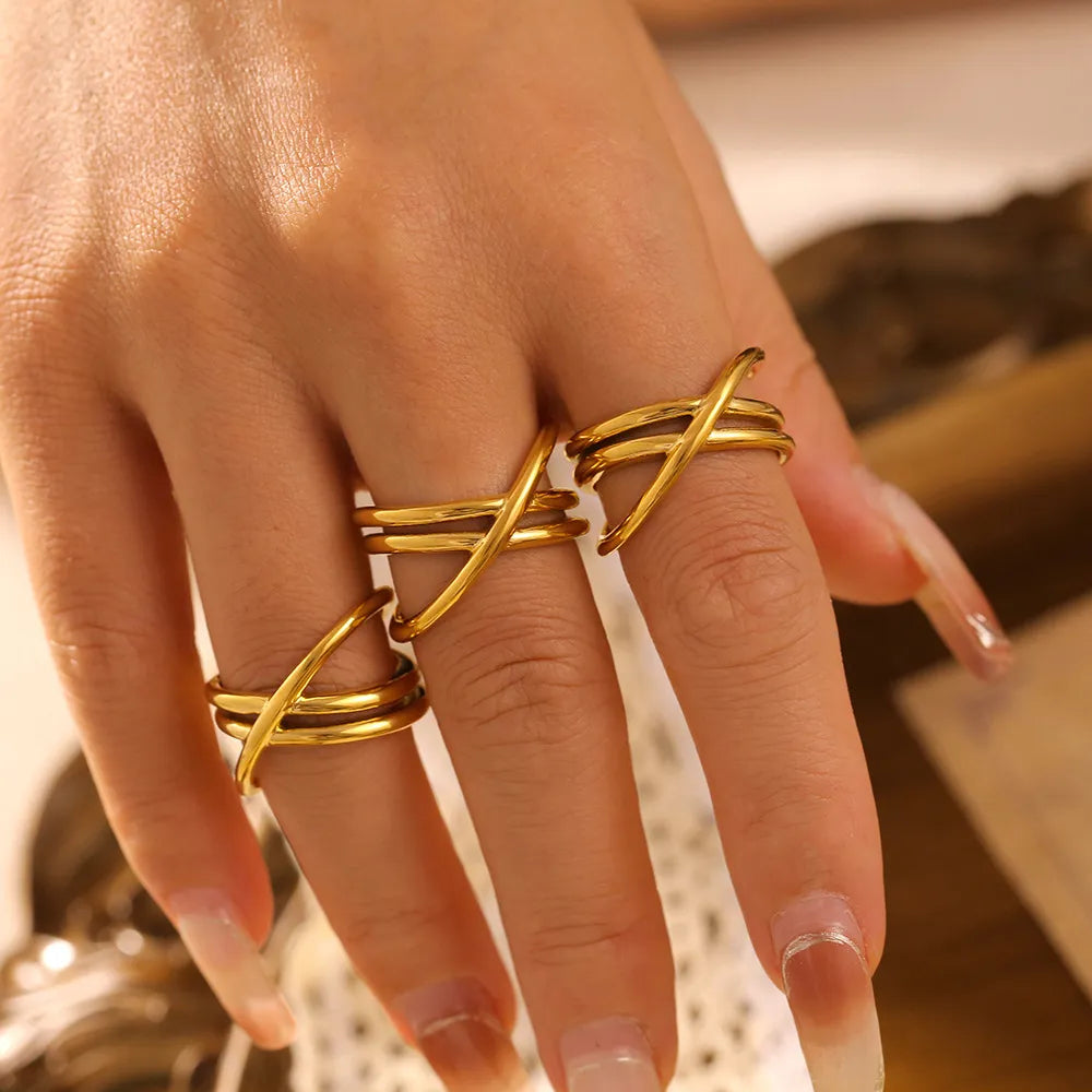 Entwined Elegance Finger Rings